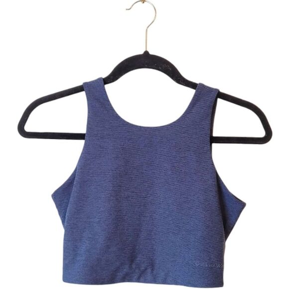 Outdoor Research Women's Navy Blue Space Dye Sports Bra Size S - Picture 1 of 7